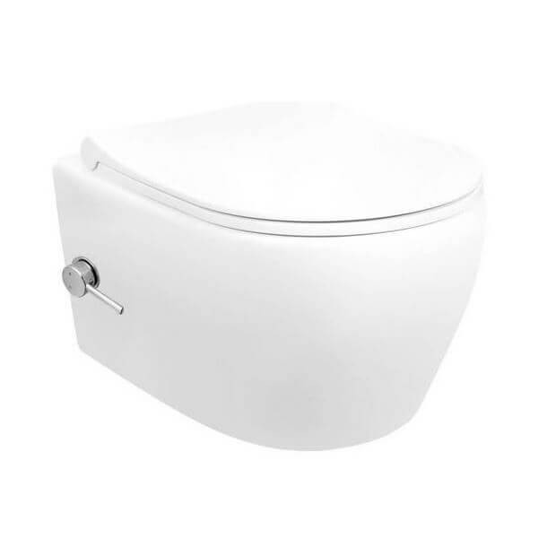 BIEN Dusch Hänge Wand WC Tahara/Bidet/Taharat Wcsitz Hygiene Toilette & Randlose 